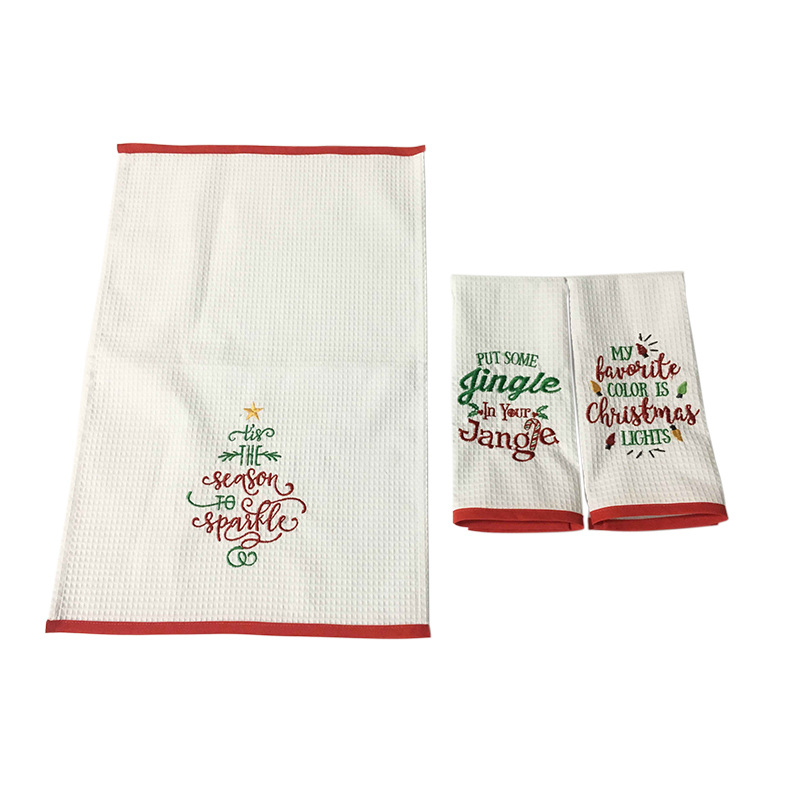 Custom Cute Christmas Towels Sewing Craft Decorative Hand Towel