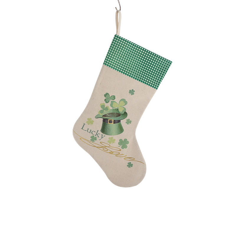 Hanging Decorations St Patricks Day Accessories Sublimation Socks