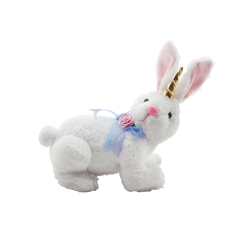 Supplies Unicorn Rabbit Decor Decoration Gift Plush Easter Bunny