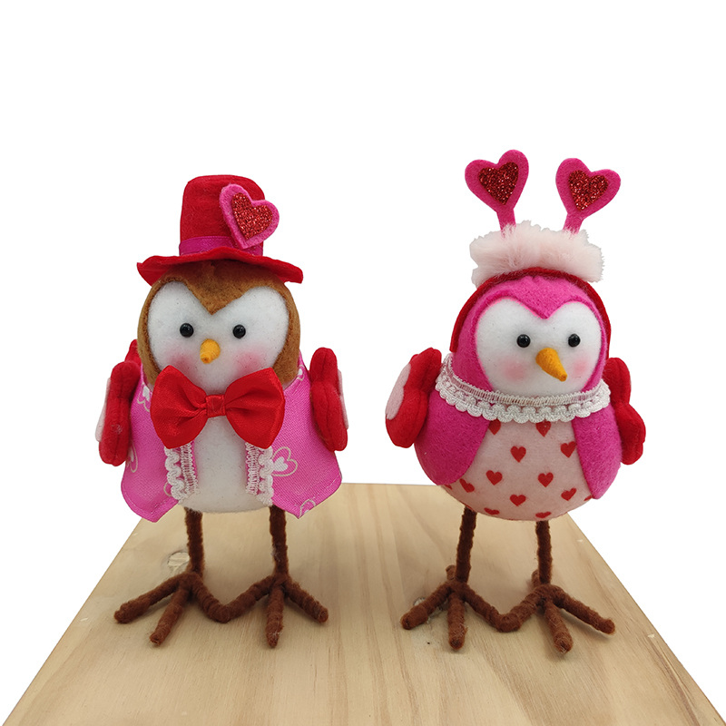 Bird Ornaments Valentine Day Decorations Valentines Gifts Birds