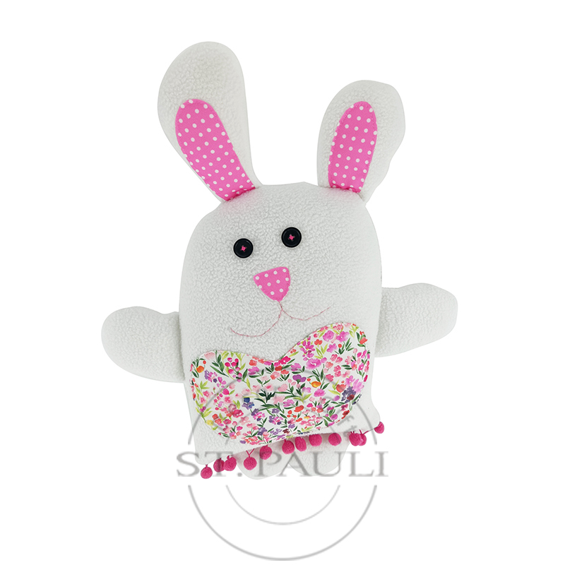 14inch easter flower bunny pillow