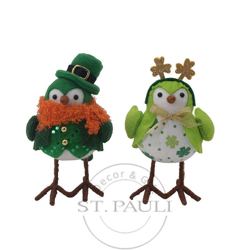 2 St.Patricks Day Decoration Bird