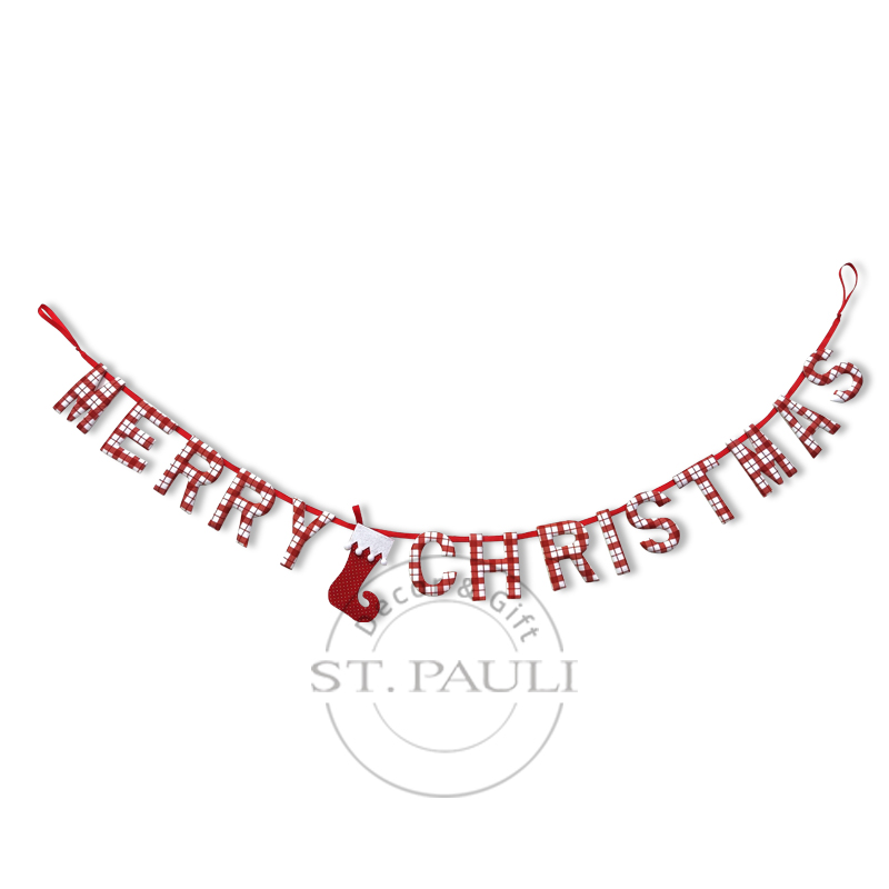 PL7C756 72寸圣诞袜子拉旗 格子布 挂饰 72inch Christmas Stocking Garland Scottish grid Ornament''.jpg PL7C756 72寸圣诞袜子拉旗 格子布 挂饰 72inch Christmas Stocking Garland Scottish grid Ornament''.jpg