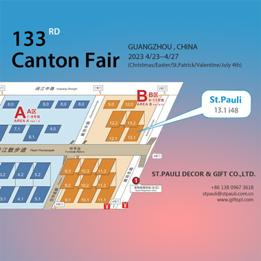 Welcome to our booth--Canton Fair 2023 April 23-27