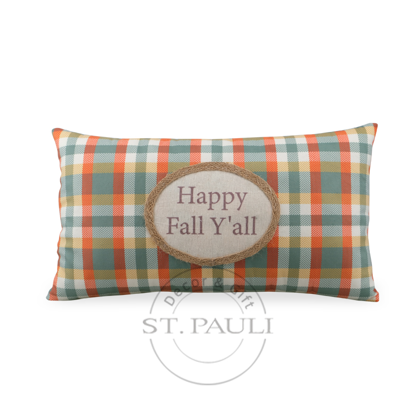PL2C534A 18''x10'寸秋收抱枕 格布 家居沙发装饰 Harvest Pillow Plaid Home Sofa Decor 白底图.jpg