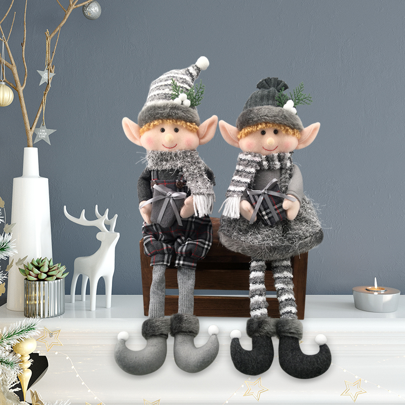 New Designs Christmas Elf figurine Unique Village Elf