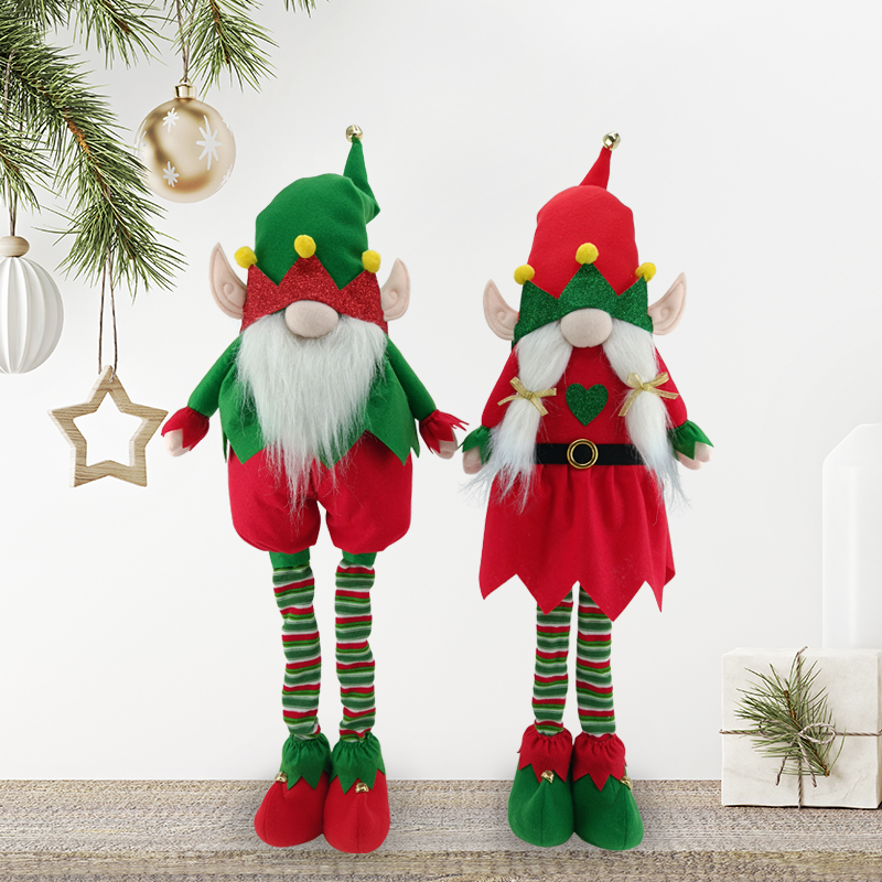 Christmas Gnome Instead Df Elf On The Shelf Standing