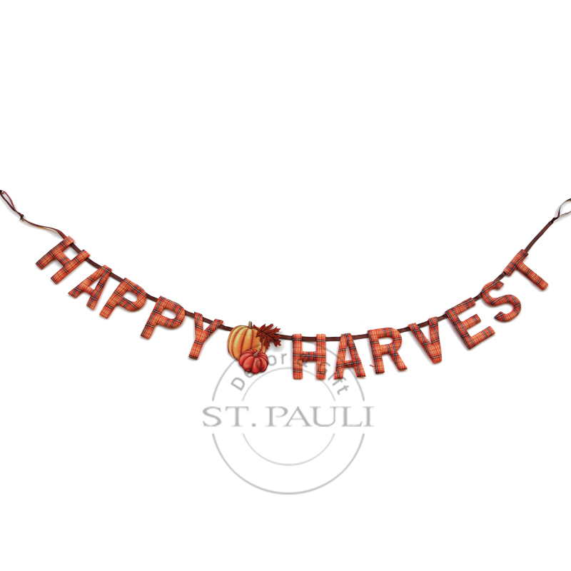 PL2C311 72寸秋收节WELCOME长串 色格布 花园挂饰 壁炉挂饰Harvest WELCOME Garland Plaid Fireplace&Garden Decor 白底图.jpg