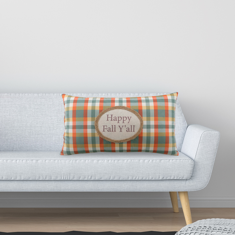 New Designs Harvest Pillow Happy Fall Pillow Home Decor