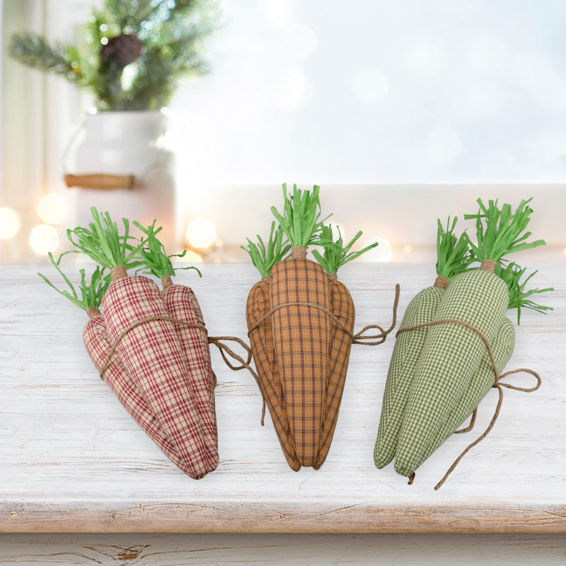Easter Crafts Kids Gifts Cute Easter Carrot Ornaments Party Decoration