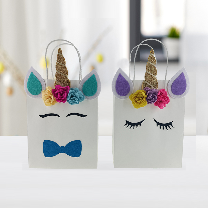 Unicorn Paper Bags Unicorn Party Favor Bags Unicorn Gifts Goodies