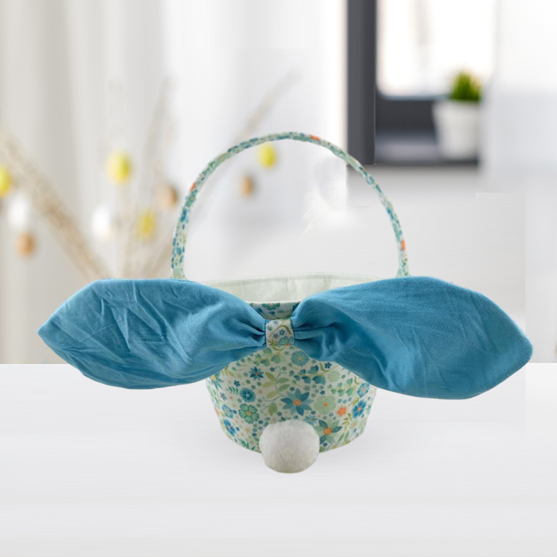 Sublimation Easter Baskets Wholesale Cute Kids Tote  Candy Baskets