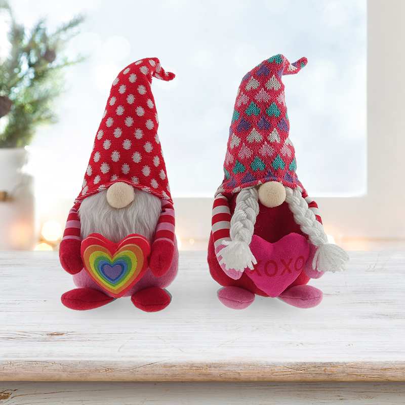Valentine's Day Gift Set Gnome Saint Craft Item Wholesale Product Plush Tabletop Doll