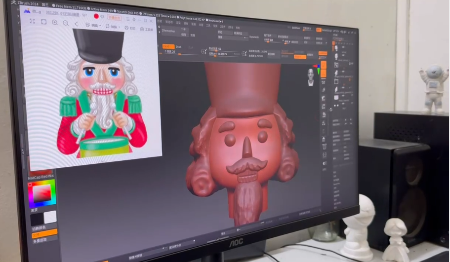 The Artistic Journey of Nutcracker 3D Modeling-Stpauli