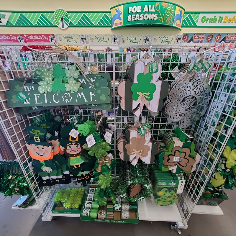 Luck of the Irish Celebrate St. Patrick's Day with Dollar Tree's Festive Finds