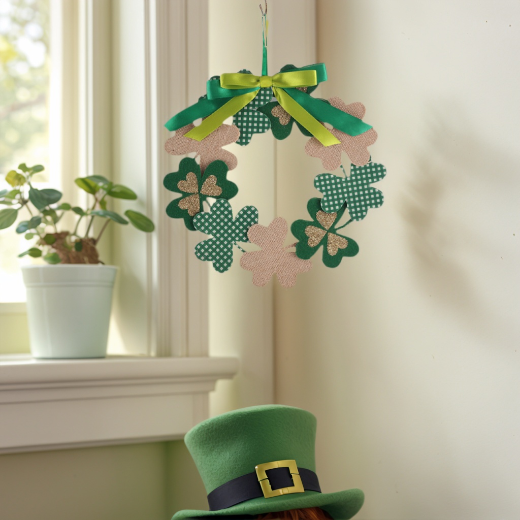 6 St.Patricks Day Decorations Door Ornament
