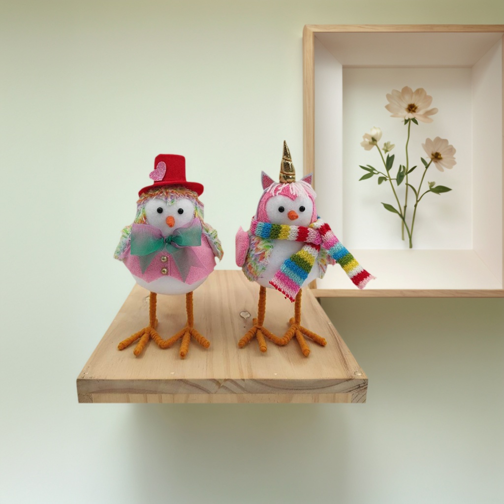 Valentines Day Bird Ornaments Birds Handicraft Valentine Decoration