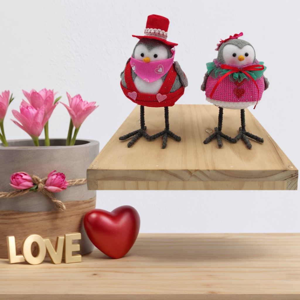 Valentines Day Gift Craft Decoration Handmade Gifts Bird Ornaments