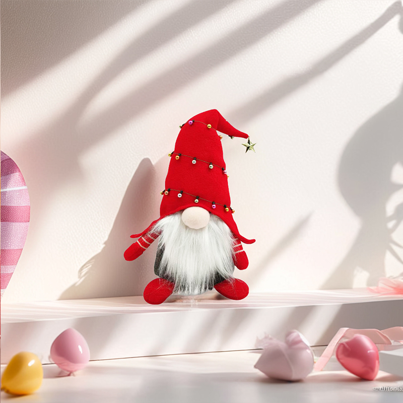 Gift Valentines Stuffed Valentine Day Decorations Gnomes Felt Gnome