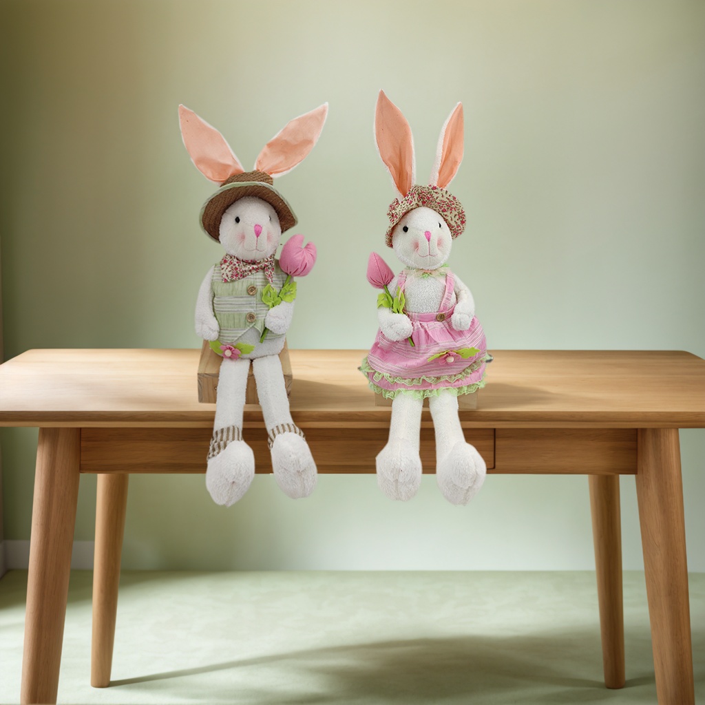 Holiday Decoration Party Decorations Accessories Plush Easter Bunny