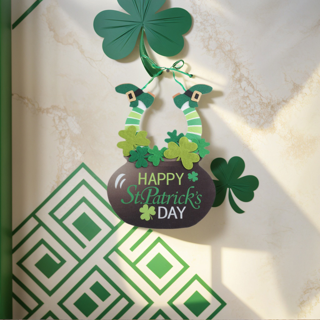 Elf Legs St Patricks Day Decorations St. Patrick's Ornaments For Home