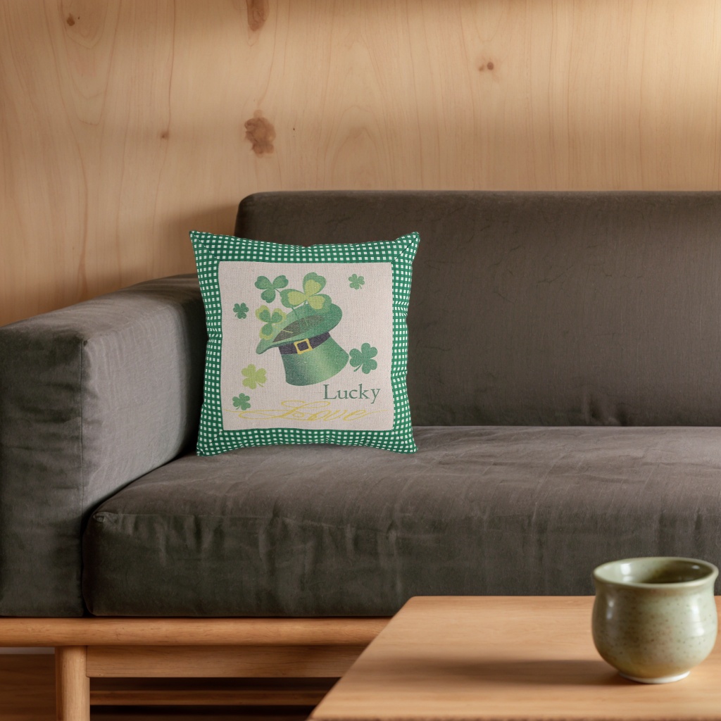 Pillows Home Decor Custom St Patricks Day Accessories Decorations Pillow