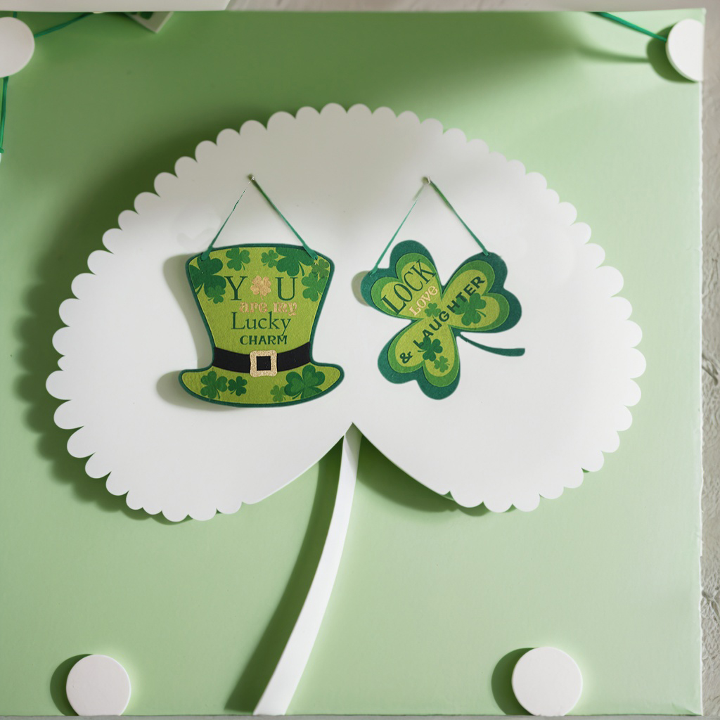 St Patricks Day Accessories Decorations Felt Hat Wall Decoration