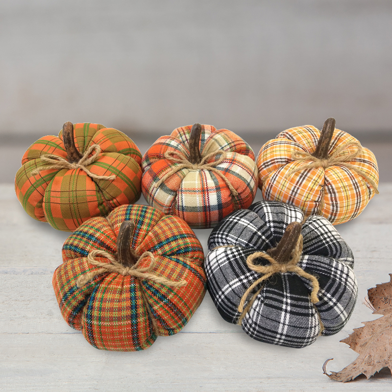 Decoration Fabric Thanksgiving Decorations Gifts Crafts Home Pumpkin