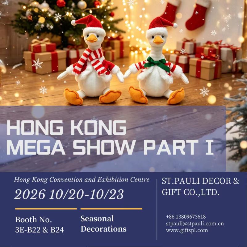 2026 Hong Kong MEGA Show--Booth No.:3E-B22 & B24--St.pauli Date :2026 Oct 20-23